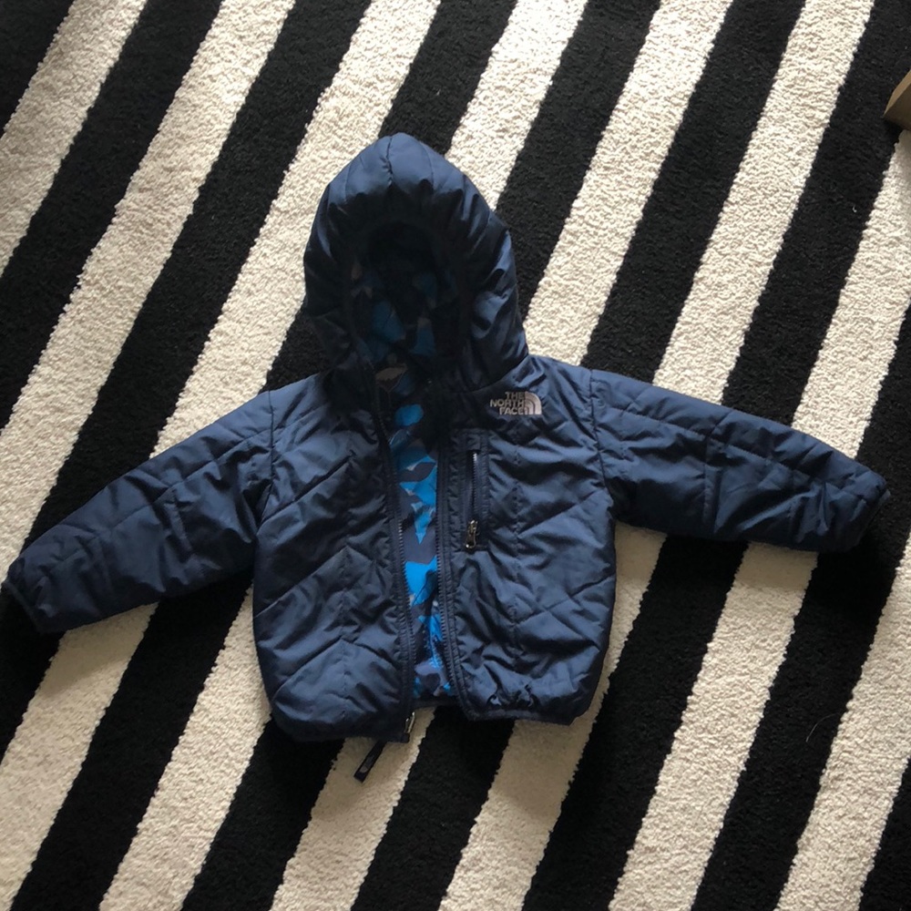 Kids reversible North Face coat